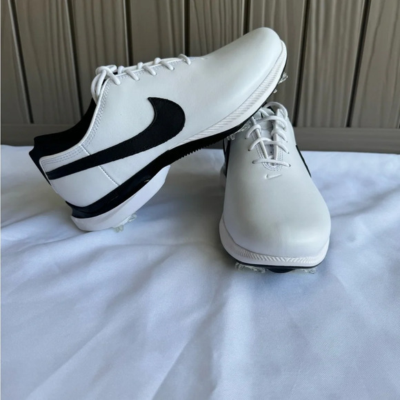 Nike Air Zoom Victory Tour 2 Mens Leather Golf Shoes Spikes Size 7.5 White NEW - Picture 3 of 11